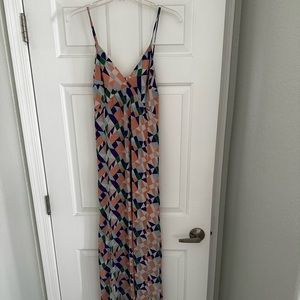 Clartè - Full length summer dress, open back